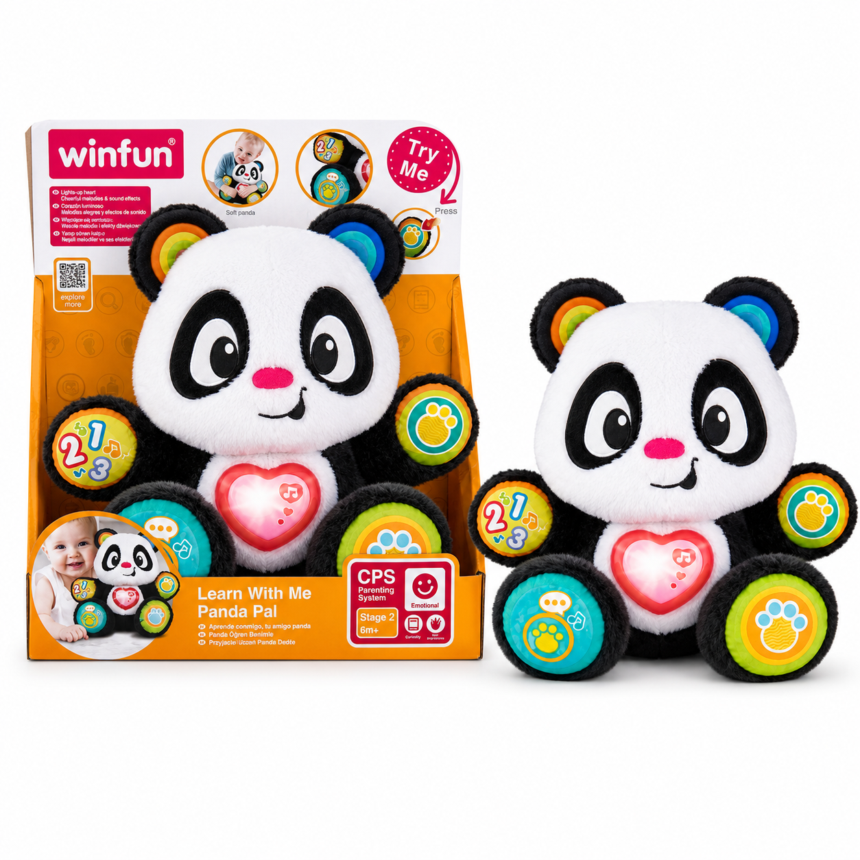 Winfun Learn With Me Panda Pal
