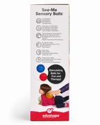 Edushape See-Me Sensory Balls – Set of 4 (6M+)