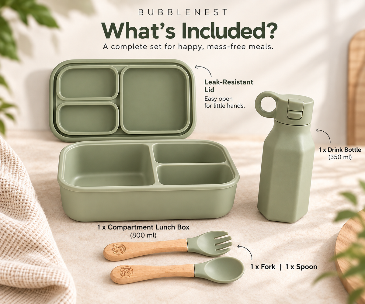 Little Explorer™ Complete Lunch Set – Lunch Box, Bottle & Cutlery