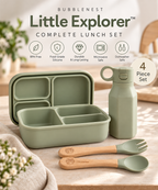 Little Explorer™ Complete Lunch Set – Lunch Box, Bottle & Cutlery