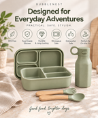 Little Explorer™ Complete Lunch Set – Lunch Box, Bottle & Cutlery