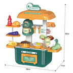 Little Chef Portable Kitchen Play Set – 34 Piece