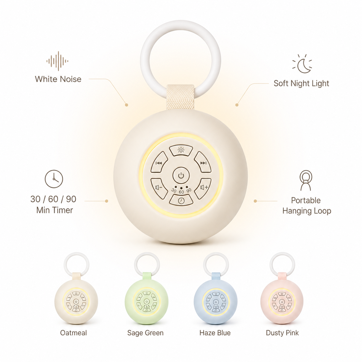 DreamGlow Baby White Noise Soother