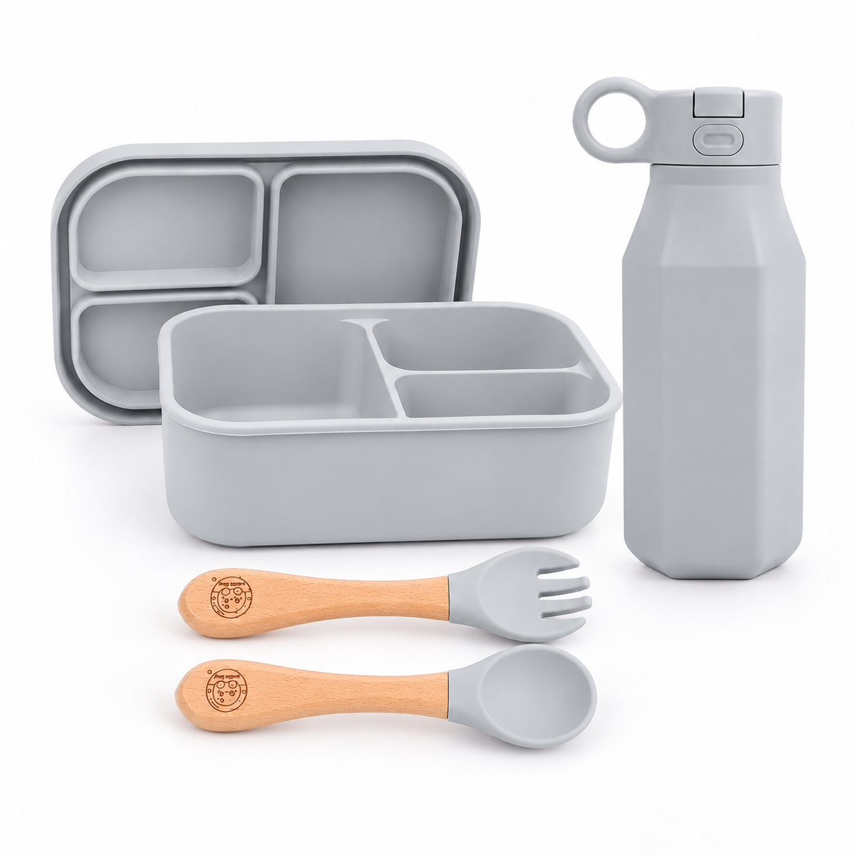 Little Explorer™ Complete Lunch Set – Lunch Box, Bottle & Cutlery