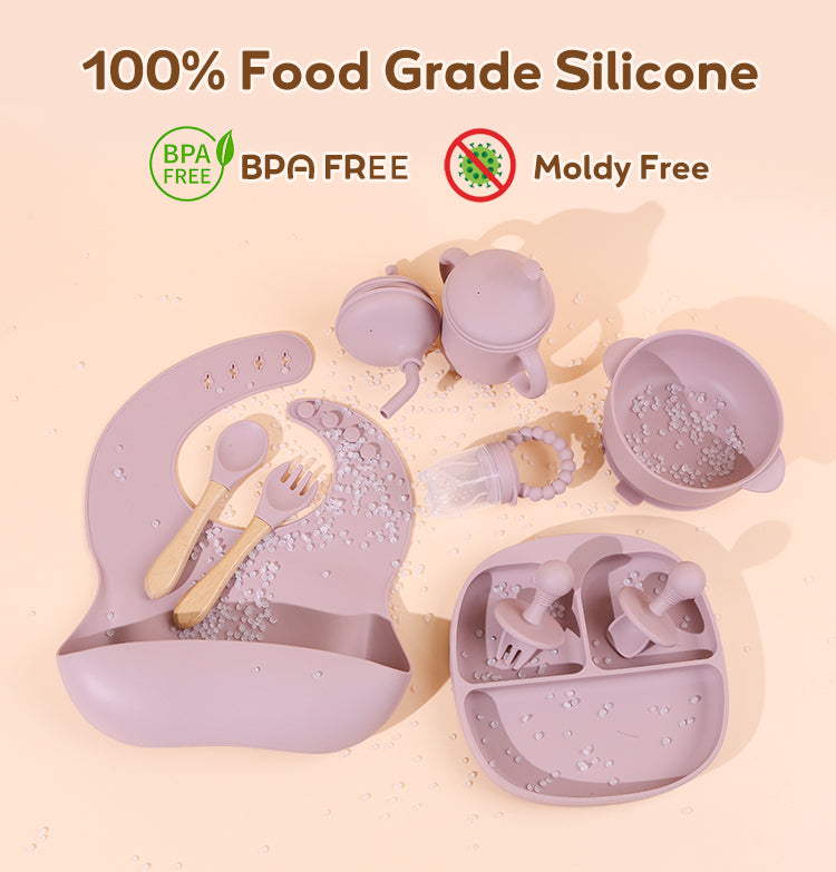 Bubble Nest NatureTouch Feeding Spoon & Fork Set