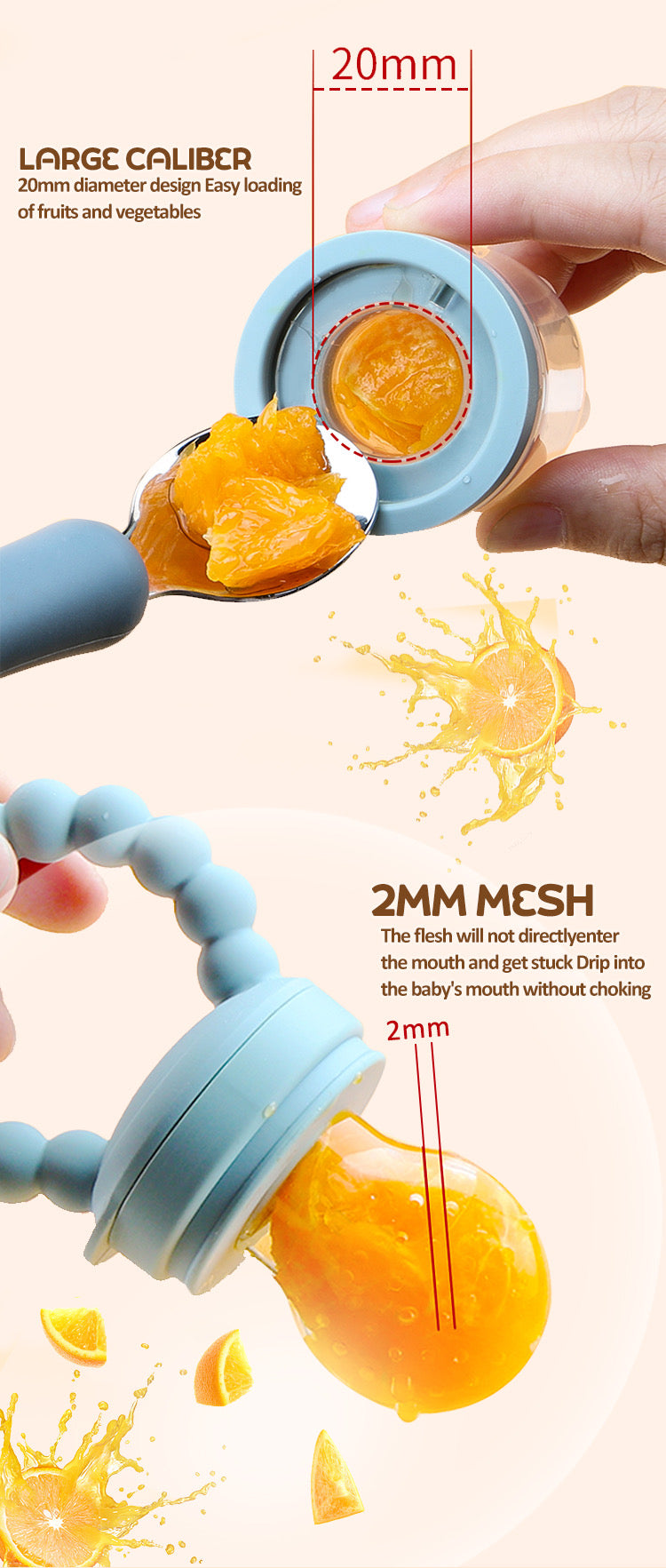 Bubble Nest FreshBite Fruit Feeder