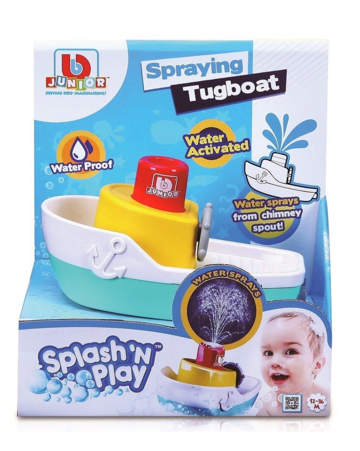 Splash ’N Play Water Spraying Tugboat