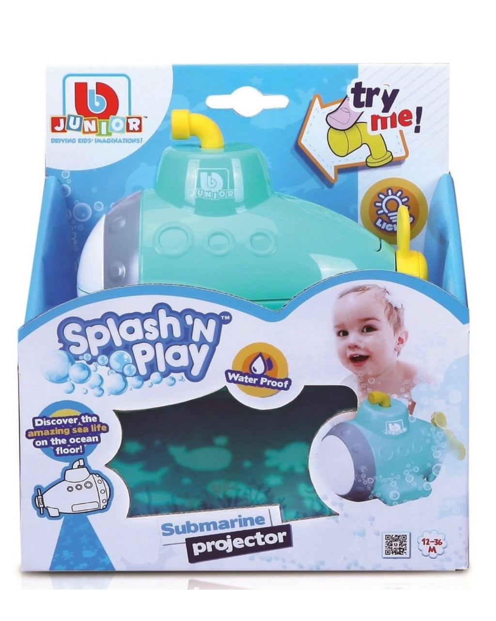 Splash ’N Play Submarine Projector Bath Toy
