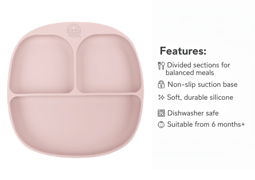 Bubble Nest CalmPlate Divided Plate