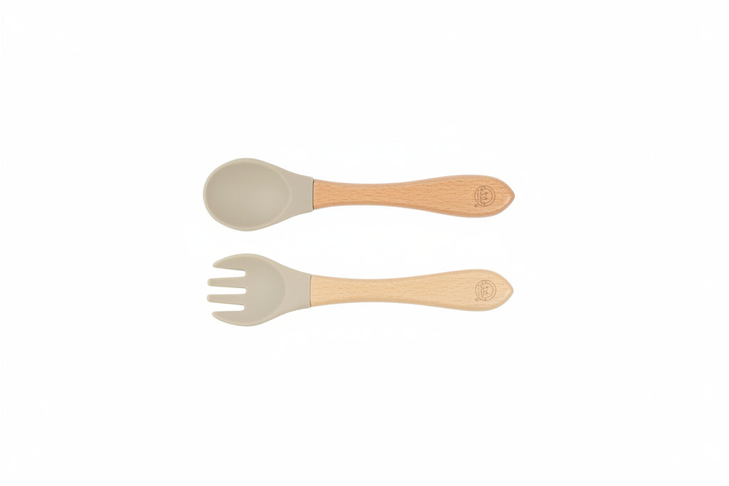 Bubble Nest NatureTouch Feeding Spoon & Fork Set